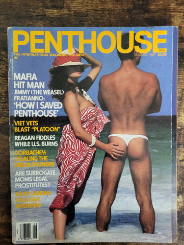 Penthouse Magazine August 1987